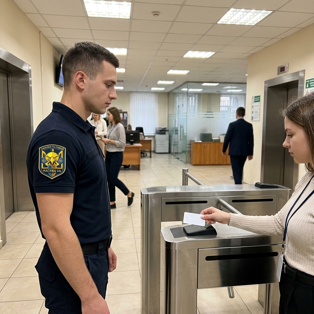 Система контролю доступу — зчитувач карток